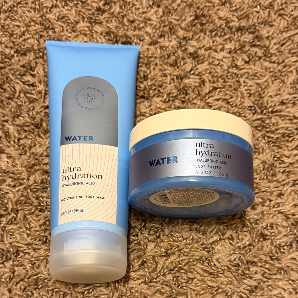Water Ultra Hydration Hyaluronic Acid Body Wash & Body Butter -